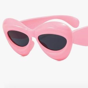 Cat Eye pink sunglasses